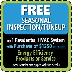 Free seasonal inspection coupon